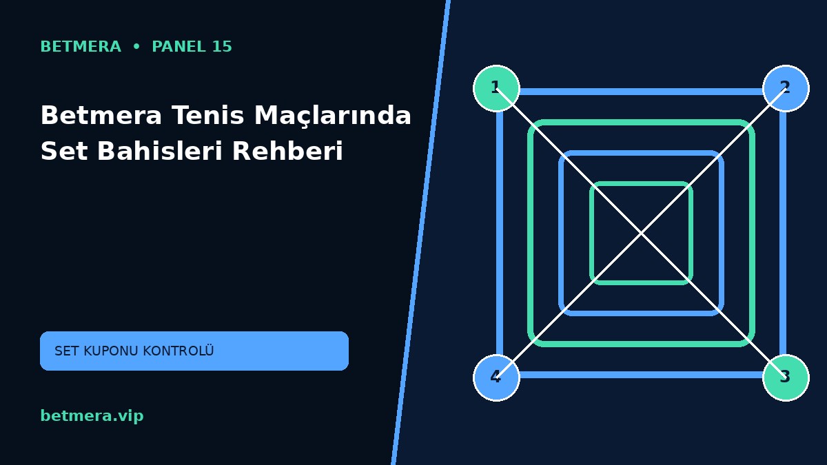 Betmera Tenis Maçlarında Set Bahisleri Rehberi görsel anlatımı